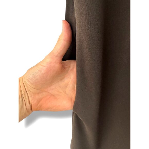 Tommy Bahama Chocolate Brown Tank Summer Dress w/Pockets Size M Sundress Spa - Picture 2 of 7